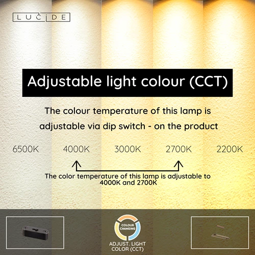 Lucide LIANE - Pendant light - LED Dim. - CCT - 2x40W 2700K/4000K - Rust Brown | Vibes - USP